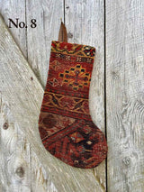Antique Rug Christmas Stocking