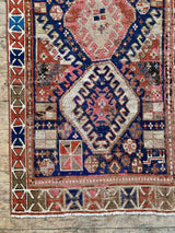 Antique Caucasian Area Rug