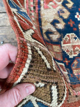 Antique Caucasian Area Rug