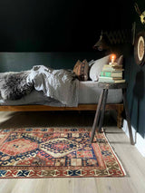 Antique Caucasian Area Rug