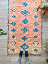vintage Moroccan area rug