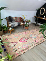 vintage Moroccan area rug