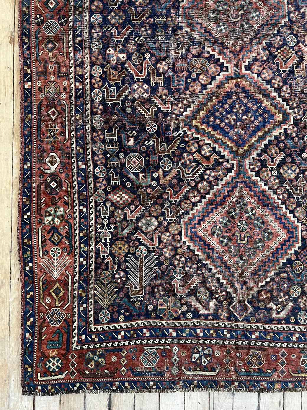 Antique Persian area rug – Woven Kin Home