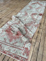 vintage Turkish runner rug at Woven Kin Home sustainable home decor