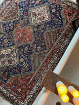 Antique Persian Area Rug Sustainable Luxury Home Decor