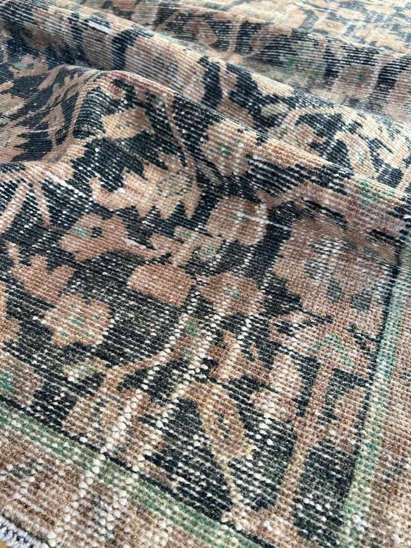 vintage Persian runner rug sustainable home decor at Woven Kin Home