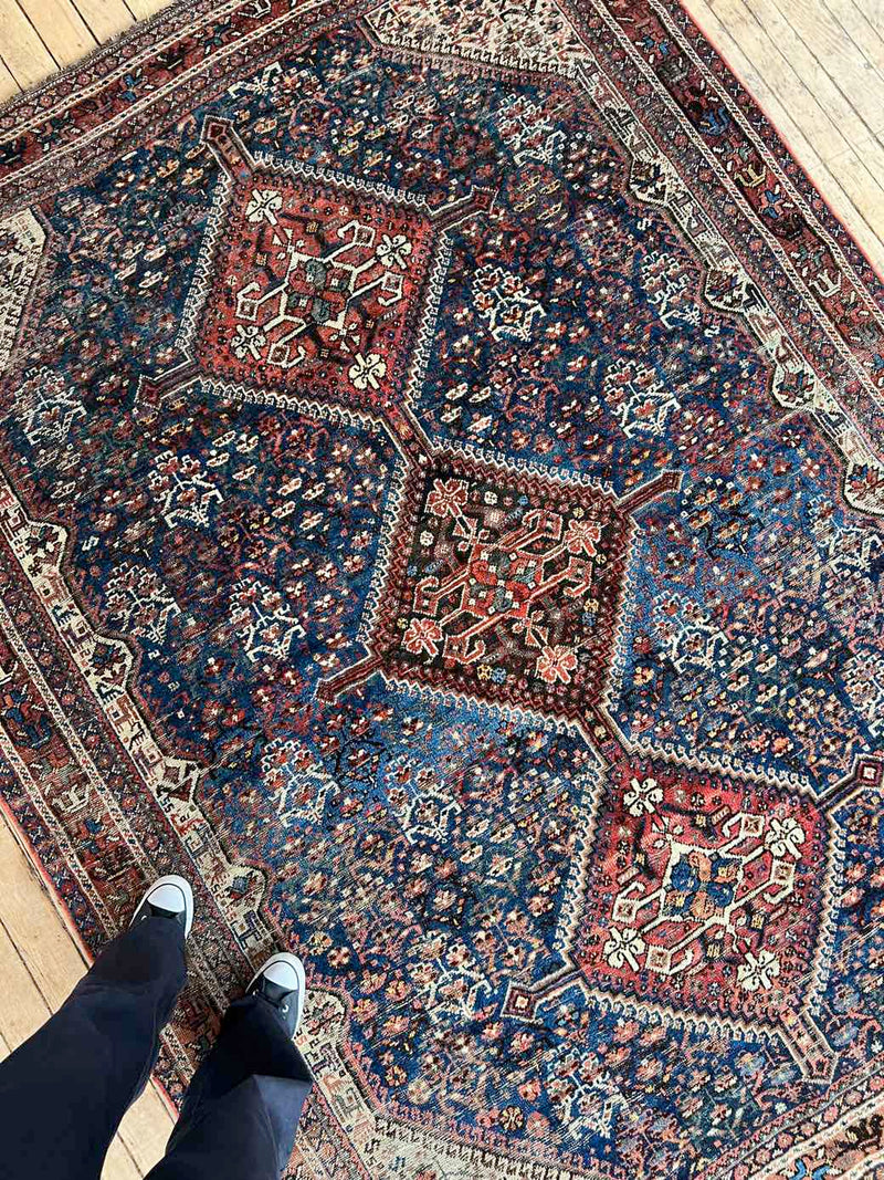 Antique Persian Rug at Woven Kin Home Luxury Sustainable Home Decor