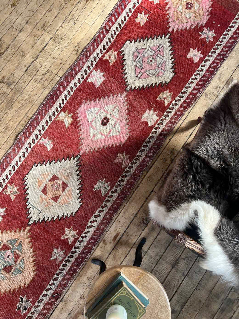 Vintage Persian Runner Rug at Woven Kin Home Decor