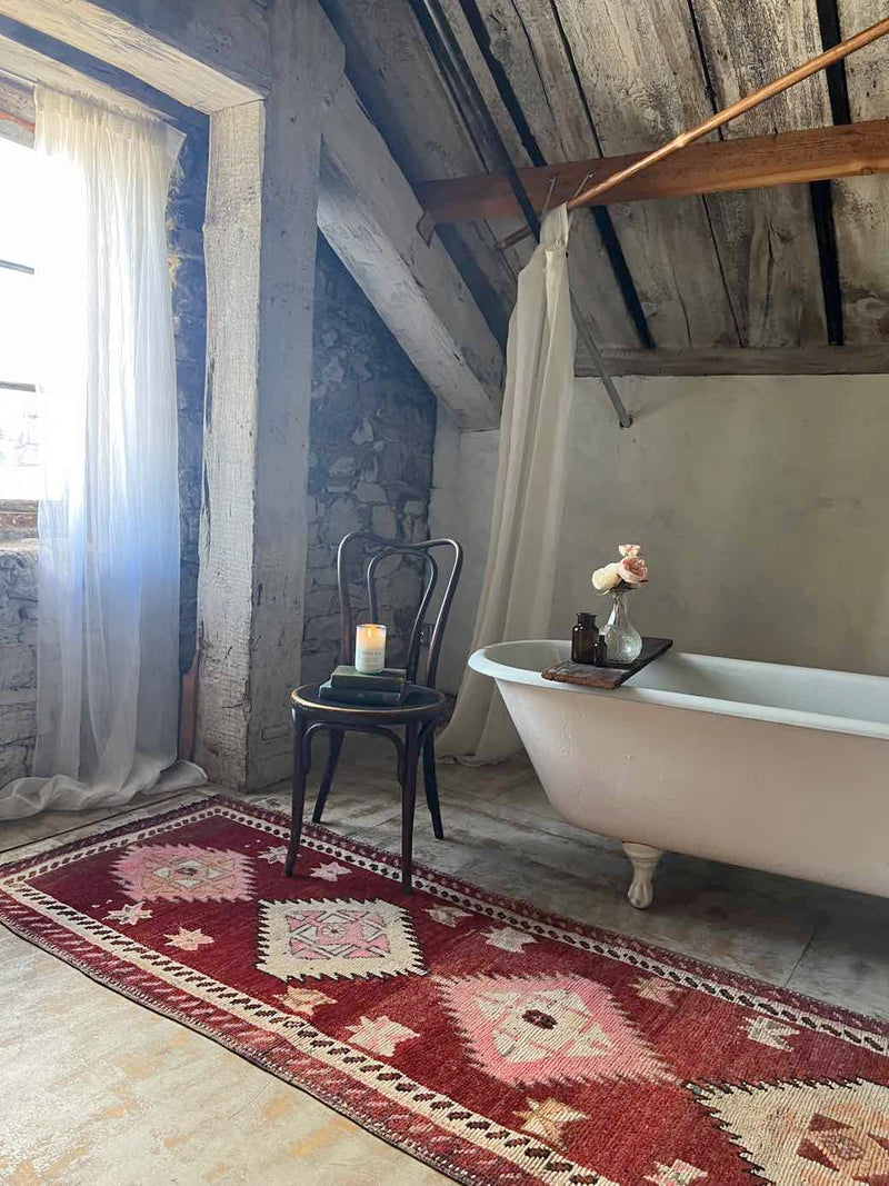 Vintage Persian Runner Rug at Woven Kin Home Decor