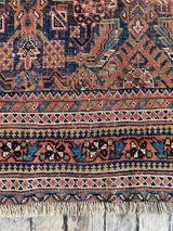 antique vintage area rug sustainable home decor at Woven Kin Home