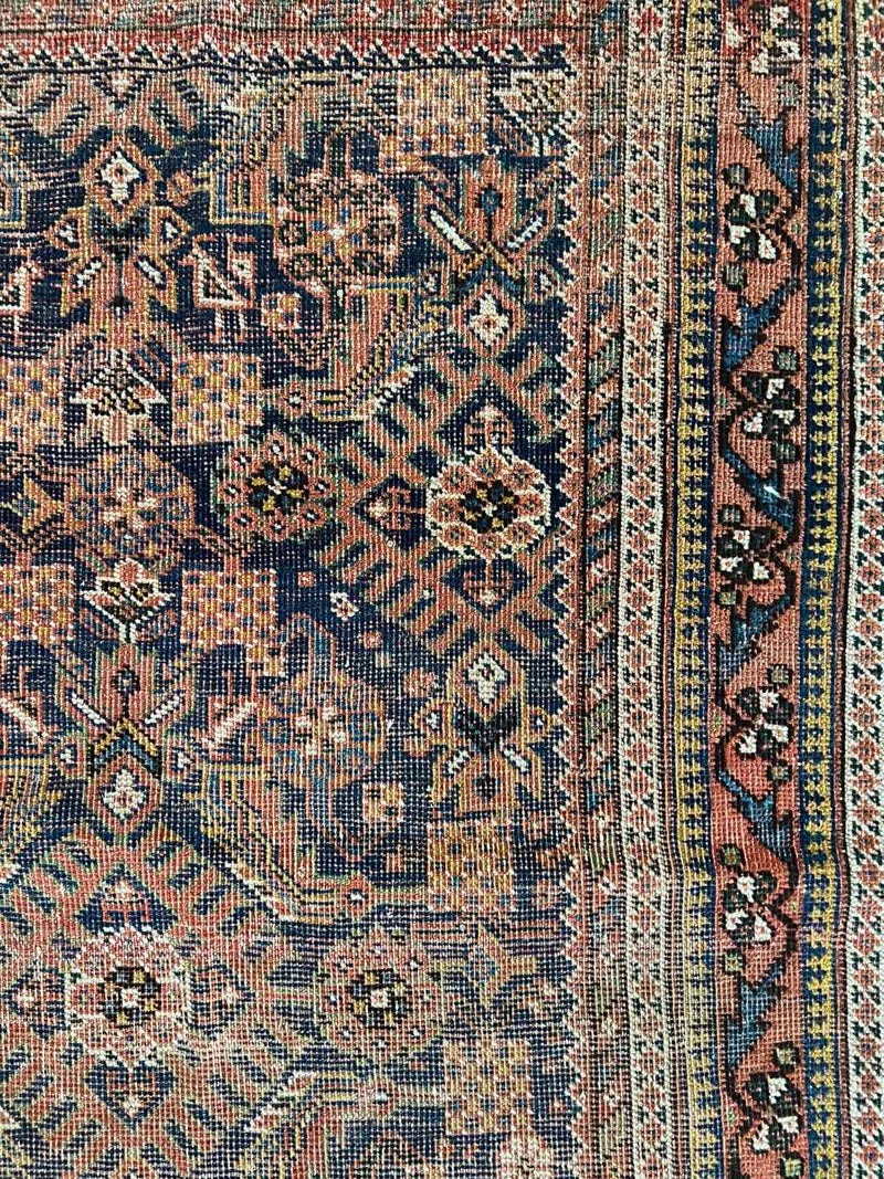 antique vintage area rug sustainable home decor at Woven Kin Home