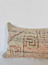 Vintage Rug Lumbar Pillow Sustainable Home Decor at Woven Kin Home