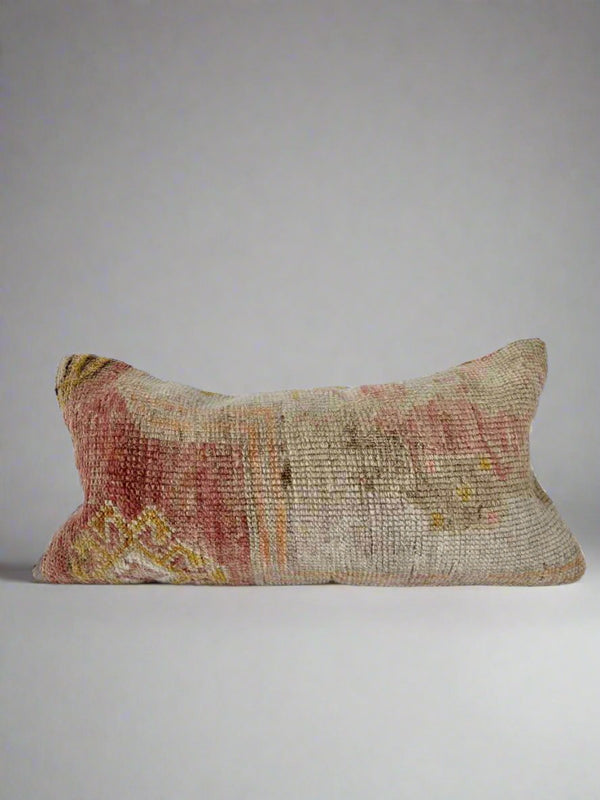 Vintage Rug Pillow Sustainable Home Decor @ Woven Kin Home