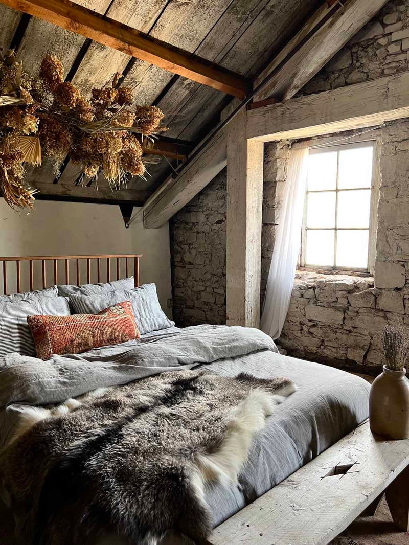 Vintage Rug Pillow Sustainable Home Decor at  Woven Kin Home