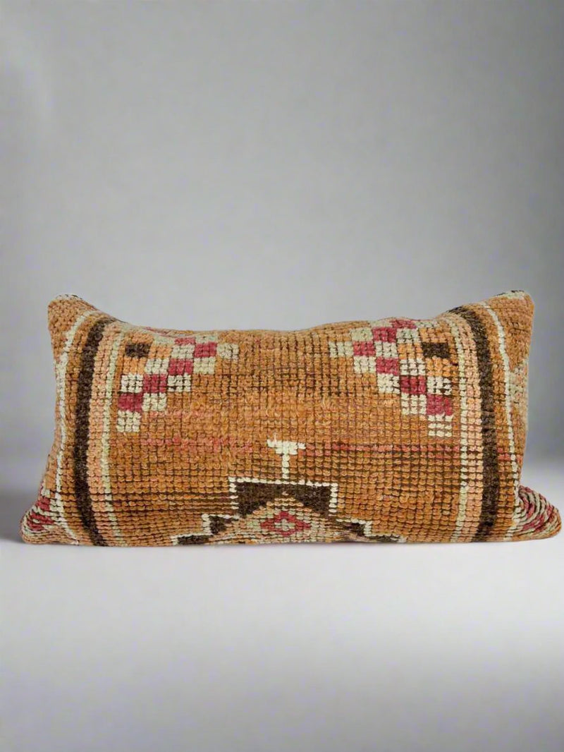 Vintage Rug Pillow Sustainable Home Decor at  Woven Kin Home