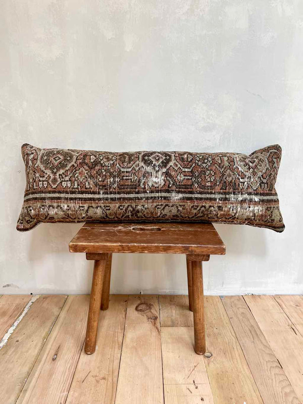 Vintage Rug Pillow Sustainable Home Decor @ Woven Kin Home