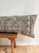 Vintage Rug Pillow Sustainable Home Decor @ Woven Kin Home