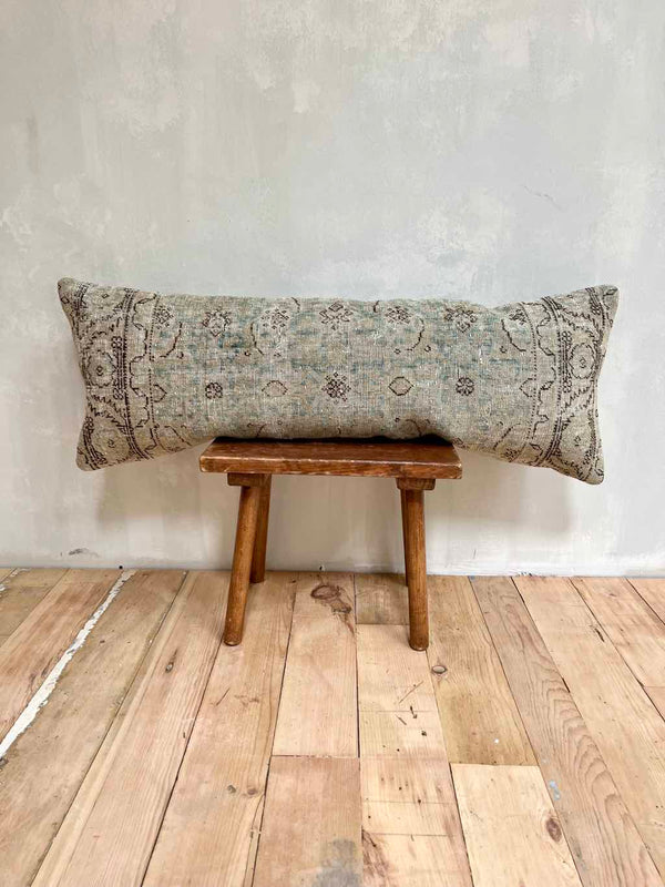 Vintage Rug Pillow Sustainable Home Decor @ Woven Kin Home