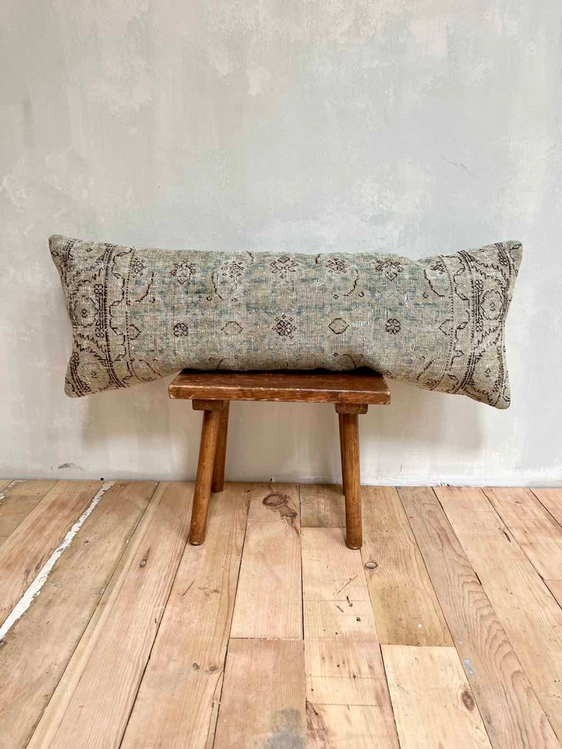 Vintage Rug Pillow Sustainable Home Decor @ Woven Kin Home