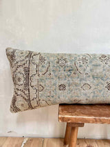 Vintage Rug Pillow Sustainable Home Decor @ Woven Kin Home