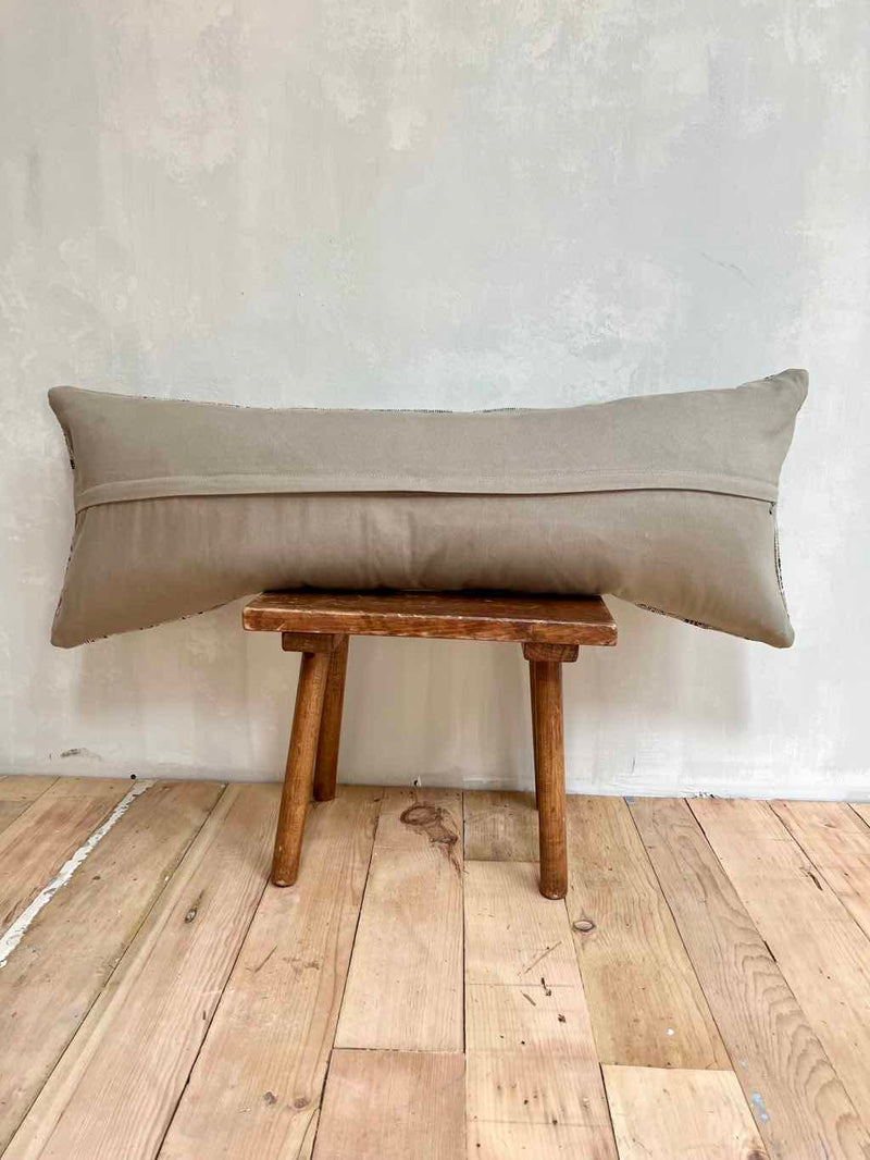 Vintage Rug Pillow Sustainable Home Decor @ Woven Kin Home