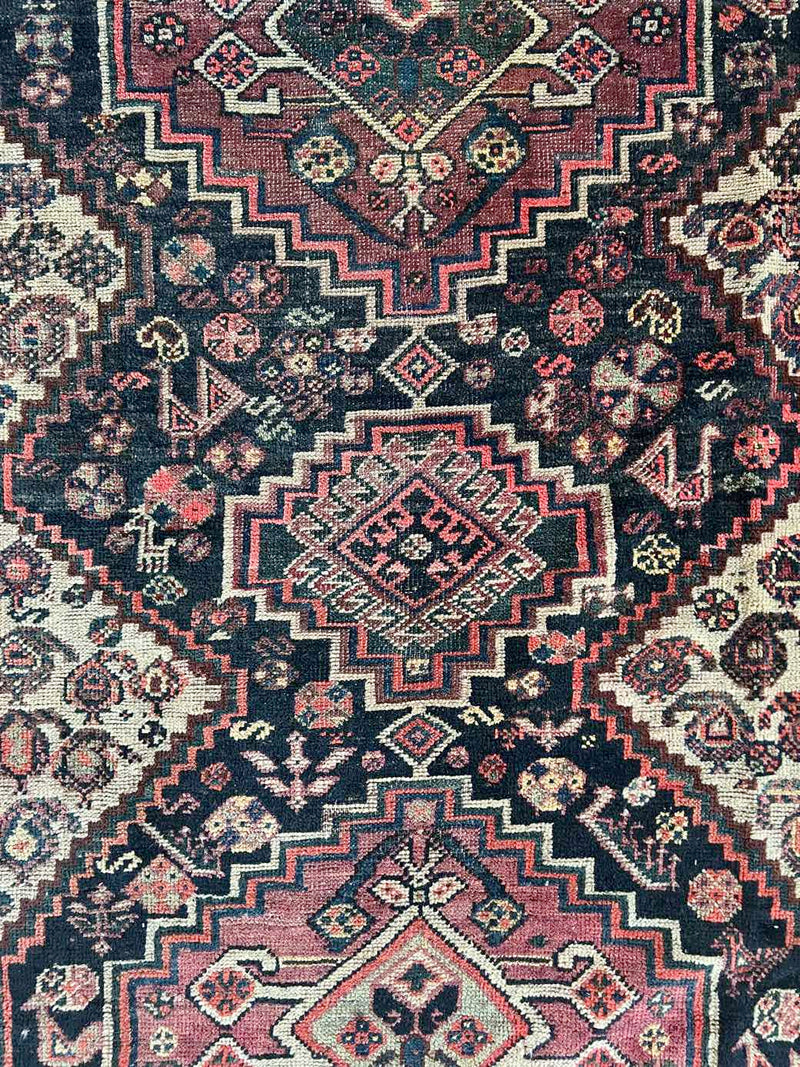 antique vintage area rug sustainable home decor at Woven Kin Home