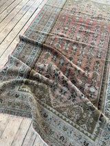 vintage runner rug at Woven Kin Home