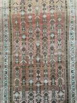 vintage runner rug at Woven Kin Home