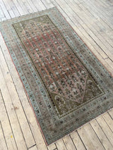 vintage runner rug at Woven Kin Home