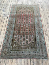 vintage runner rug at Woven Kin Home