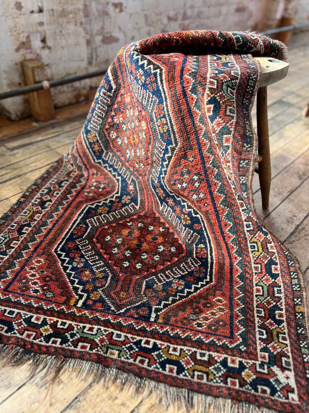 Antique Persian area rug – Woven Kin Home