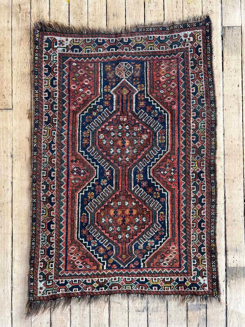 Vintage Persian Accent Rug at Woven Kin Home Decor