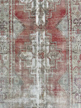 Vintage runner rug sustainable home decor at Woven Kin Home