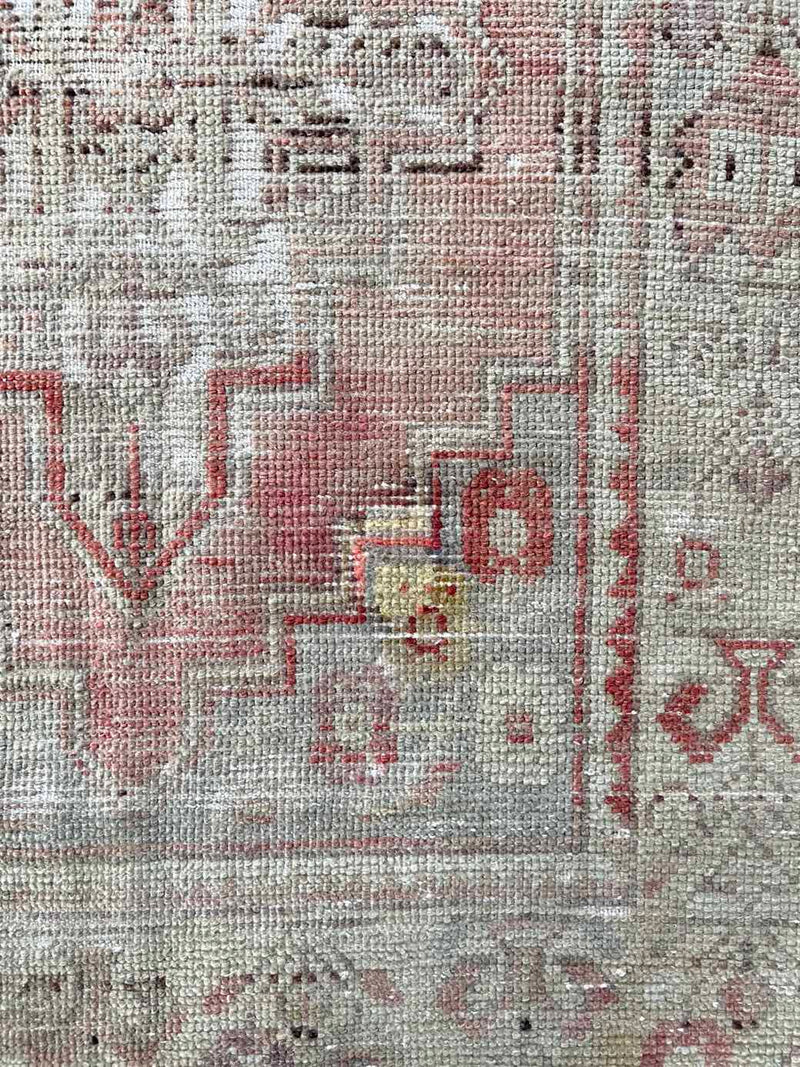 Vintage runner rug sustainable home decor at Woven Kin Home