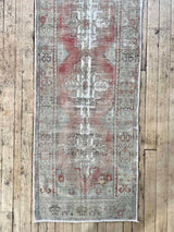 Vintage runner rug sustainable home decor at Woven Kin Home