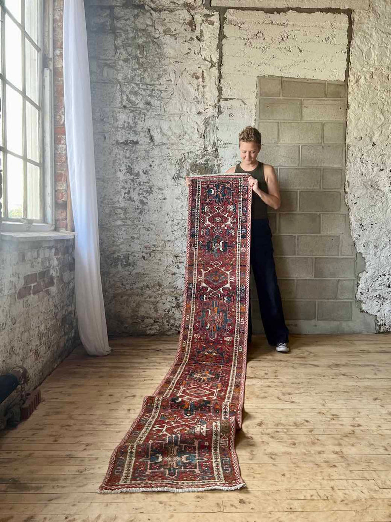 Vintage Runner Rug Sustainable Home Decor at Woven Kin Home