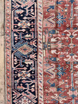 Vintage Persian Hand-knotted Area Rug at Woven Kin Home