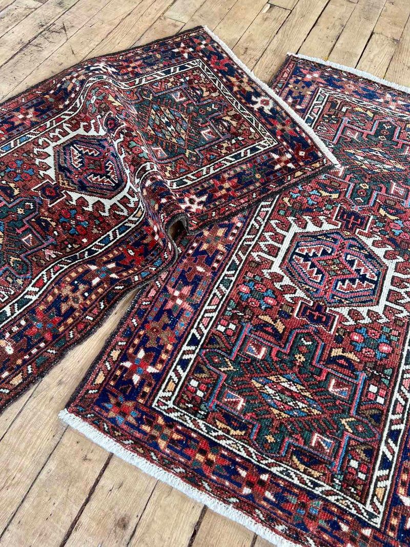 Vintage Area Rug Sustainable Home Decor at Woven Kin Home