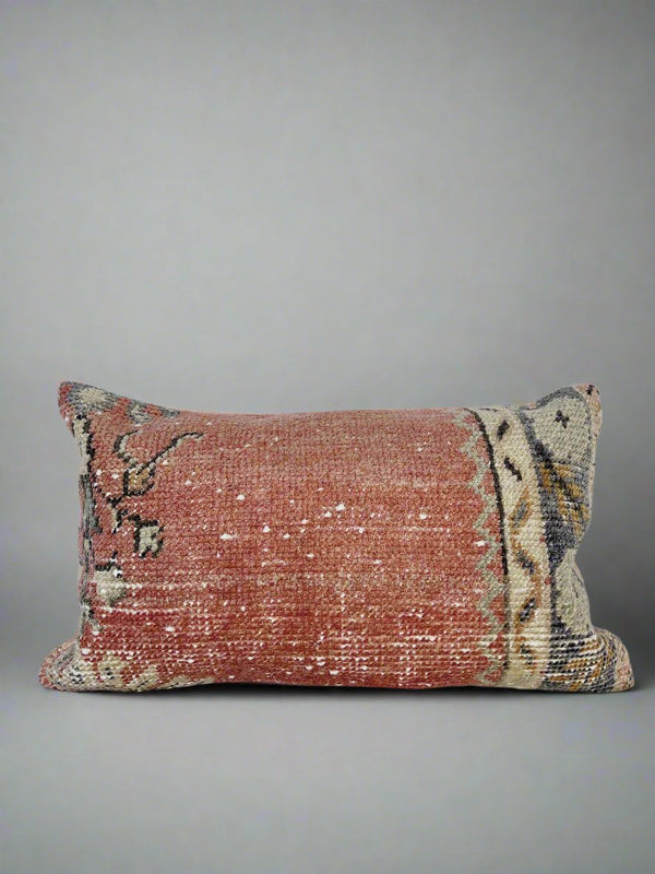 Vintage Rug Pillow Sustainable Home Decor @ Woven Kin Home