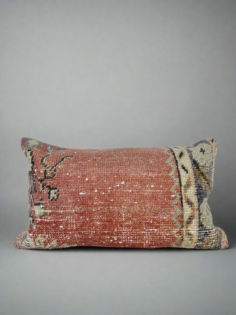 Vintage Rug Pillow Sustainable Home Decor @ Woven Kin Home
