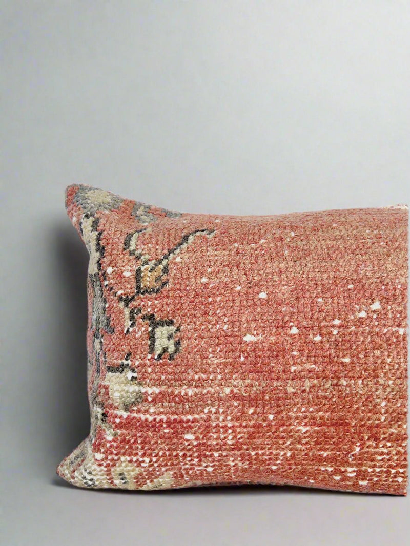 Vintage Rug Pillow Sustainable Home Decor @ Woven Kin Home