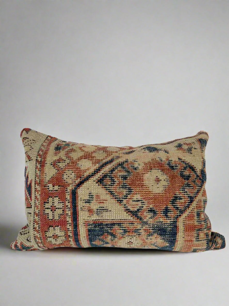 Vintage Rug Pillow Sustainable Home Decor at  Woven Kin Home