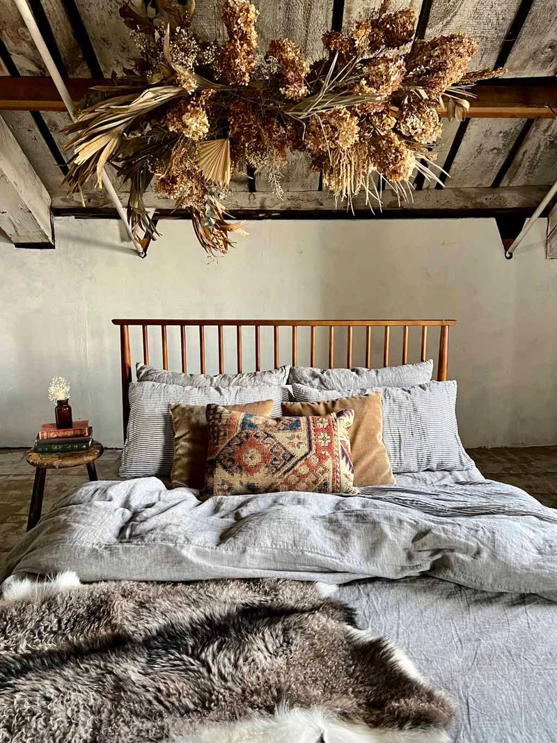 Vintage Rug Pillow Sustainable Home Decor at  Woven Kin Home
