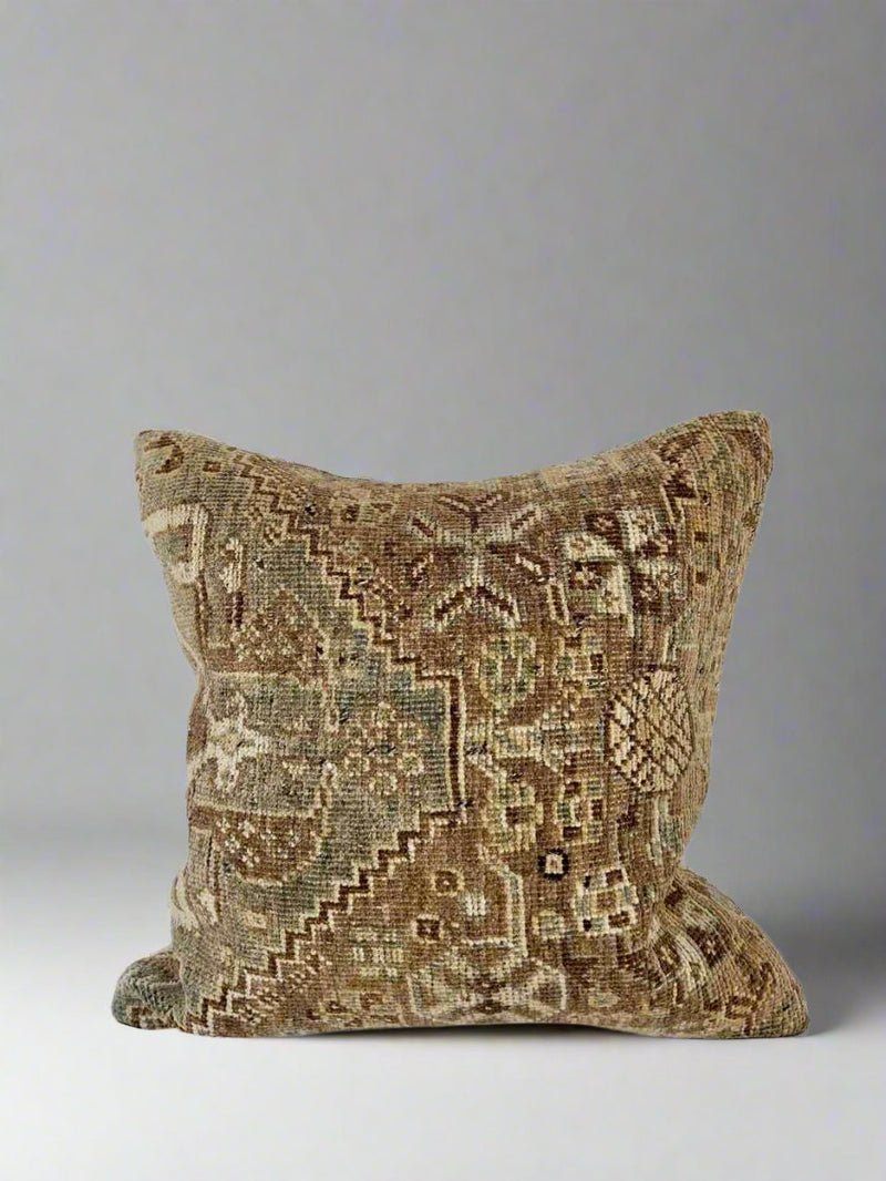 Vintage Rug Pillow Sustainable Home Decor at  Woven Kin Home
