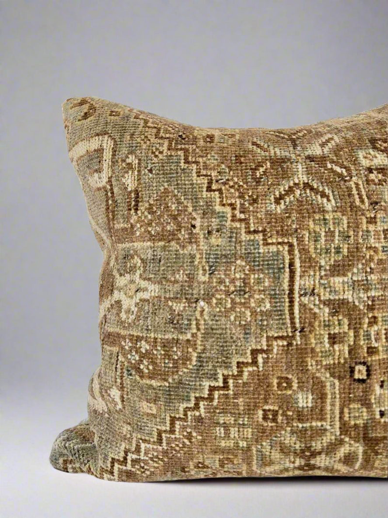 Vintage Rug Pillow Sustainable Home Decor at  Woven Kin Home