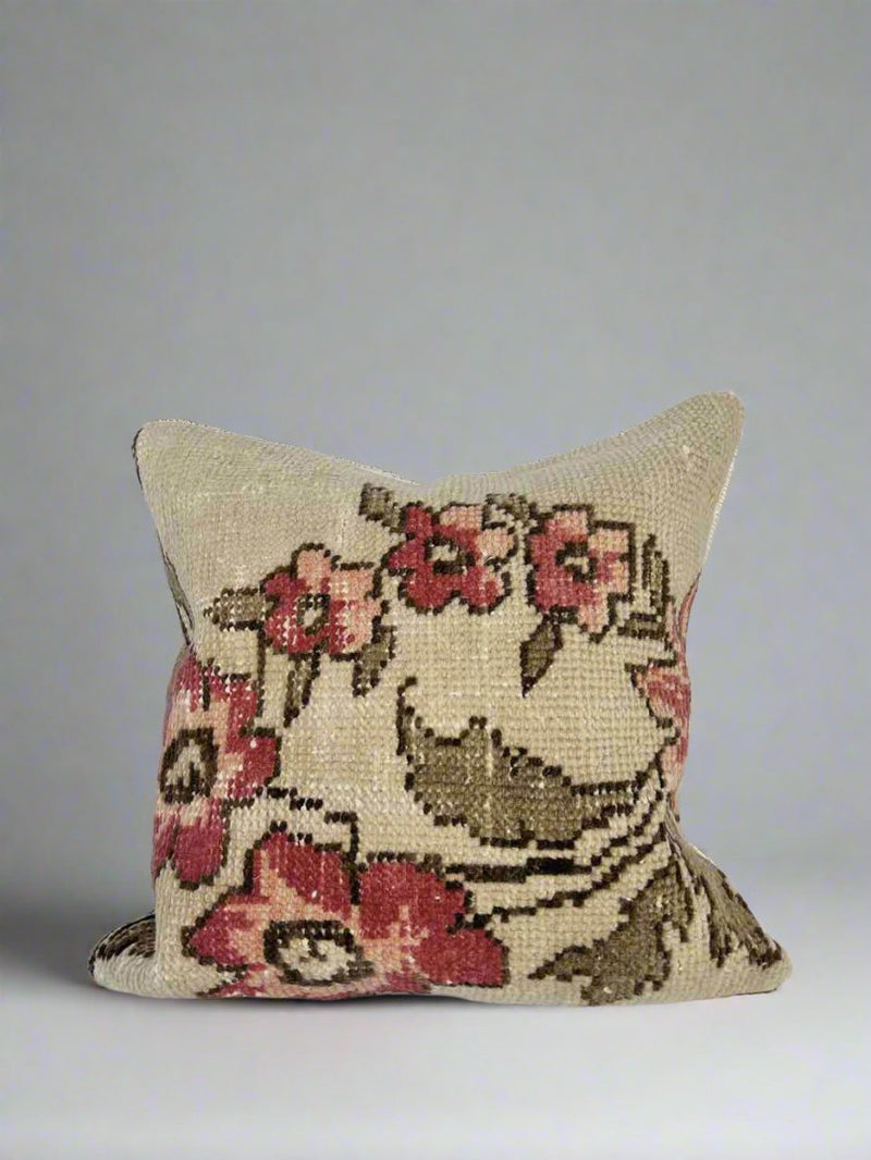 Vintage Rug Pillow Sustainable Home Decor at  Woven Kin Home
