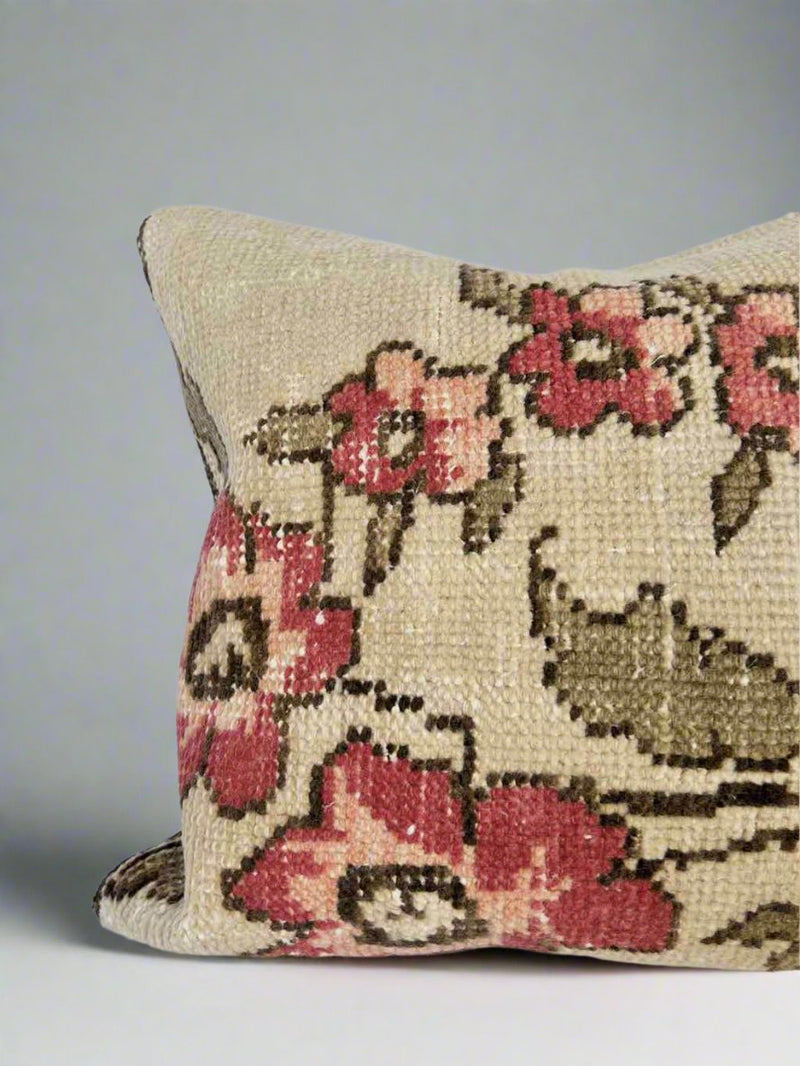 Vintage Rug Pillow Sustainable Home Decor at  Woven Kin Home