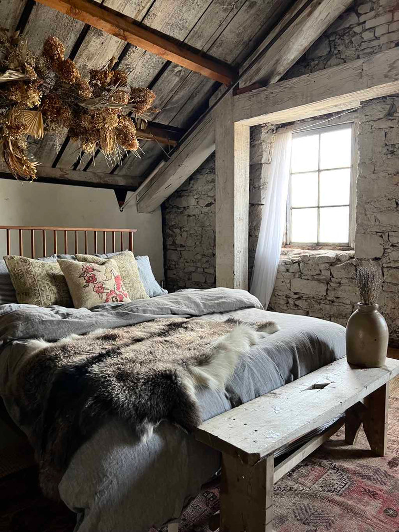 Vintage Rug Pillow Sustainable Home Decor at  Woven Kin Home