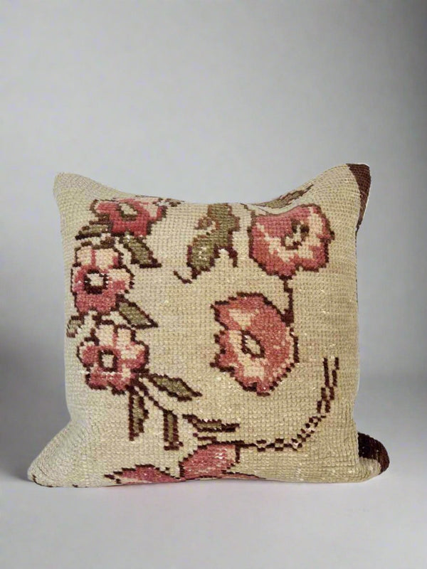 Vintage Rug Pillow Sustainable Home Decor at  Woven Kin Home