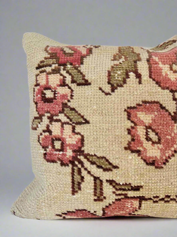 Vintage Rug Pillow Sustainable Home Decor at  Woven Kin Home